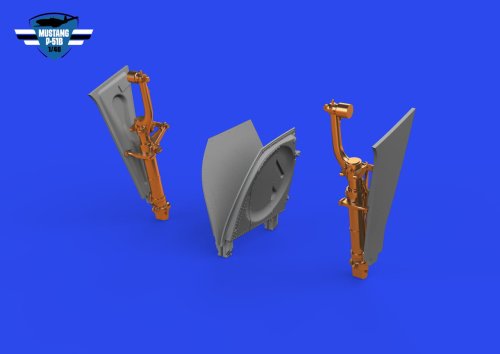 Go to product Eduard 648994 - 1:48 P-51B/C undercarriage legs Bronze