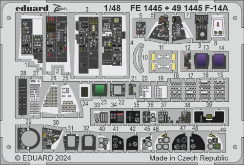 Go to product Eduard FE1445 - 1:48 F-14A