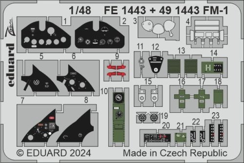 Go to product Eduard FE1443 - 1:48 FM-1