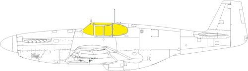 Go to product Eduard EX1036 - 1:48 P-51B/C framed canopy TFace