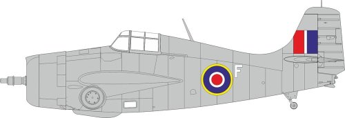 Go to product Eduard EX1033 - 1:48 FM-1 British national insignia