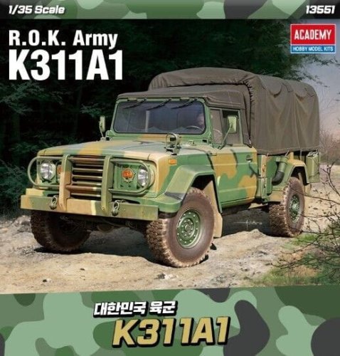 Go to product Academy 13551 - 1:35 R.O.K. Army K311A1