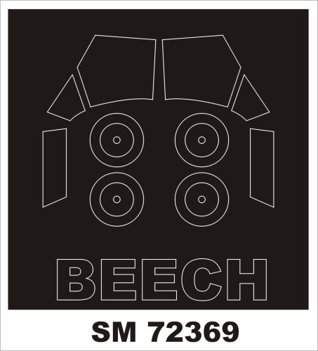Go to product Montex SM72369 - 1:72 Beech  Traveler