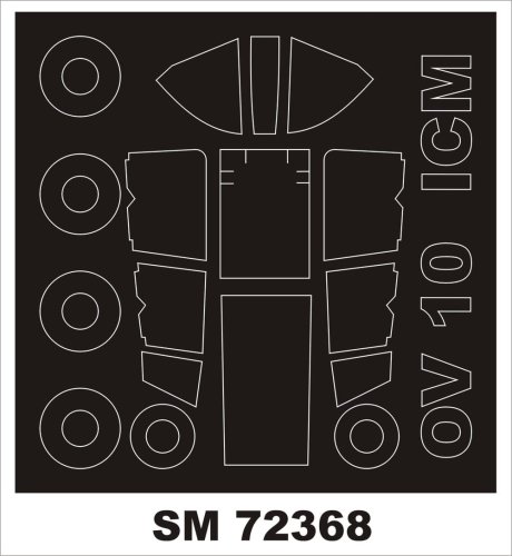 Go to product Montex SM72368 - 1:72 OV-10D