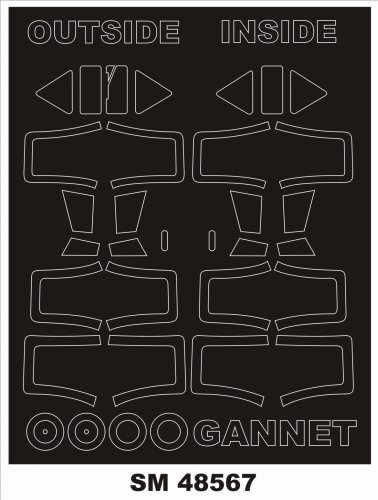 Go to product Montex SM48567 - 1:48 Fairey Gannet