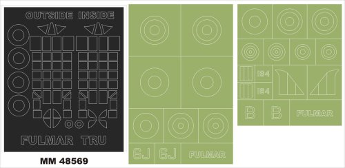 Go to product Montex MM48569 - 1:48 Fairey Fulmar Mk.I