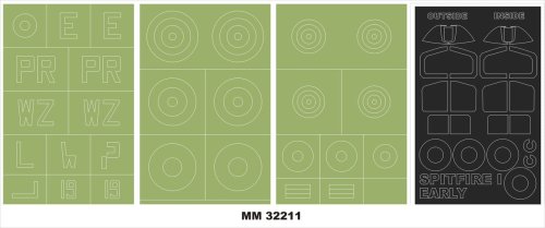 Go to product Montex MM32211 - 1:32 Spitfire Mk. I