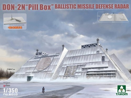 Go to product Takom 6010 - 1:350 DON-2N Pill Box Ballistic Missile Defence Radar