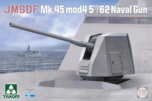 Go to product Takom 2183 - 1:35 JMSDF Mk.45 mod 4 5"/62 Naval Gun
