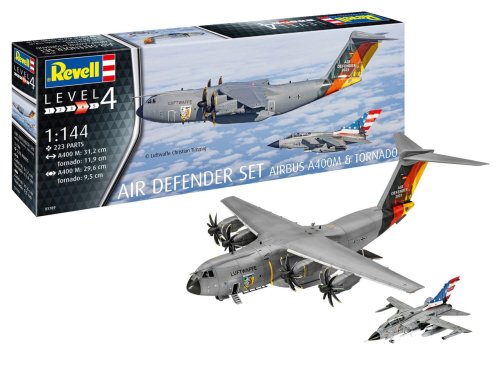 Go to product Revell 03789 - 1:144 Air Defender Set Airbus A400M Atlas & Tornado