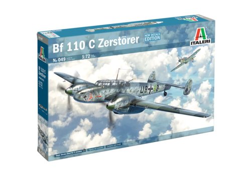 Go to product Italeri 0049 - 1:72 Bf 110 C Zerstorer