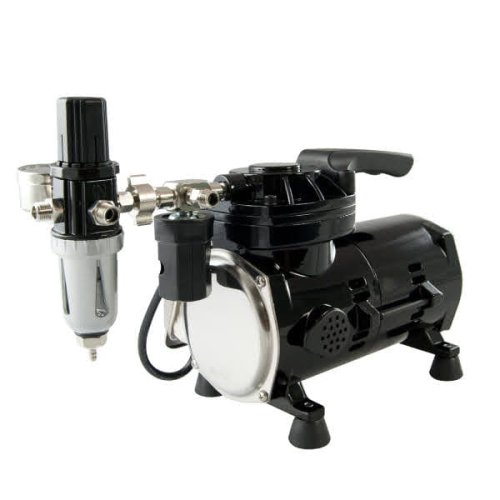 Go to product Sparmax TC-501N - Mini modeling compressor with 2m airbrush hose