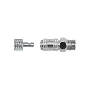 Sparmax 41200142B - Quick coupler with tip, 1/8 inch thread