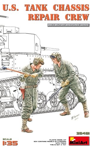 Go to product Miniart 35481 - 1:35 U.S. Tank Chasis Repair Crew