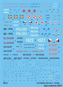 TECHMOD 72160 - 1:72 Mi-2