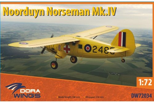 Go to product Dora Wings DW 72034 - 1:72 Noorduyn Norseman Mk.IV