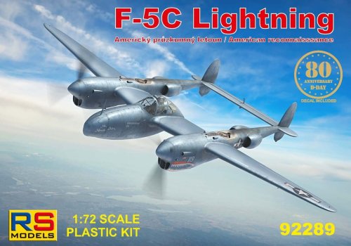 Go to product RS Models 92289 - 1:72 F-5C Lightning