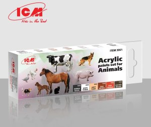 ICM 3061 - Animals paint set