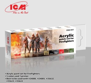ICM 3057 - Firefighters paint set