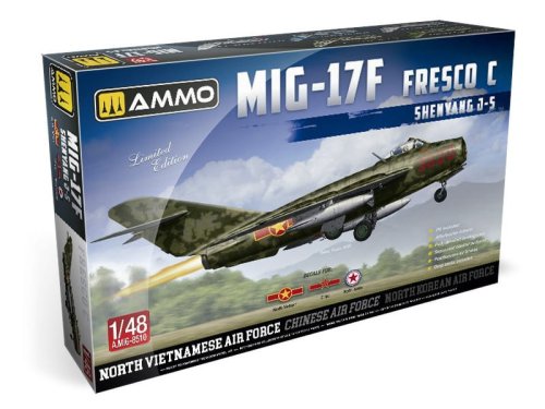 Go to product Ammo Mig 8510 - 1:48 MiG-17F Fresco C / Shenyang J-5