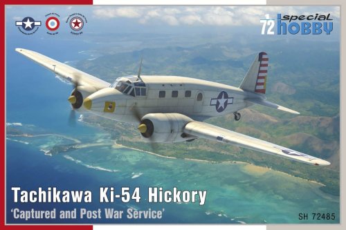 Go to product Special Hobby 72485 - 1:72 Tachikawa Ki-54 Hickory Captured and Post War Service
