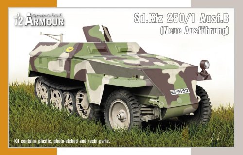 Go to product Special Hobby A72005 - 1:72 Sd.Kfz 250/1 Ausf.B Neue Ausführung