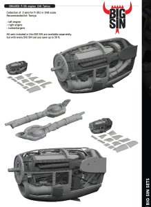 Eduard SIN648126 - 1:48 P-38J engines