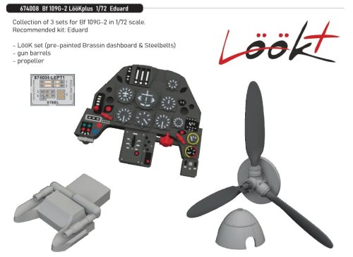 Go to product Eduard 674008 - 1:72 Bf 109G-2 LööKplus