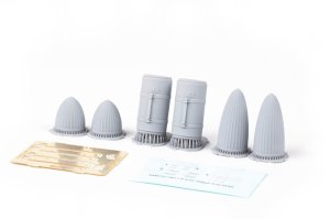 Eduard 6481001 - 1:48 P-51B/C 108gal drop tanks Print 3D