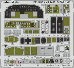 Eduard FE1450 - 1:48 B-24J