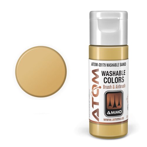Go to product Ammo Mig 20179 - Atom Washable Sand 20 ml