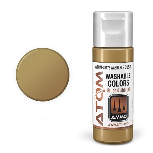 Go to product Ammo Mig 20178 - Atom Washable Dust 20 ml
