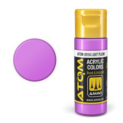 Go to product Ammo Mig 20154 - Atom Light Plum 20 ml