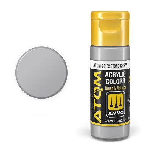 Go to product Ammo Mig 20132 - Atom Stone Grey 20 ml