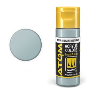 Ammo Mig 20129 - Atom Light Ghost Gray 20 ml