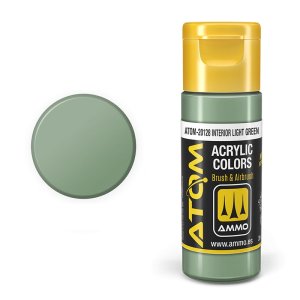 Ammo Mig 20128 - Atom Interior Light Green 20 ml