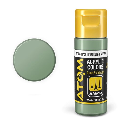 Go to product Ammo Mig 20128 - Atom Interior Light Green 20 ml