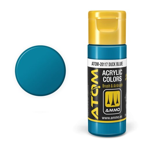 Go to product Ammo Mig 20117 - Atom Duck Blue 20 ml