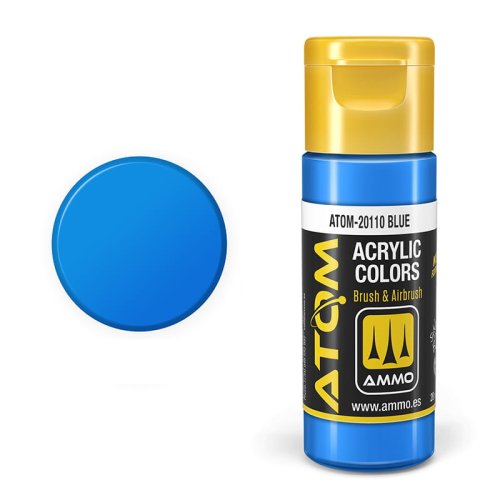 Go to product Ammo Mig 20110 - Atom Blue 20 ml