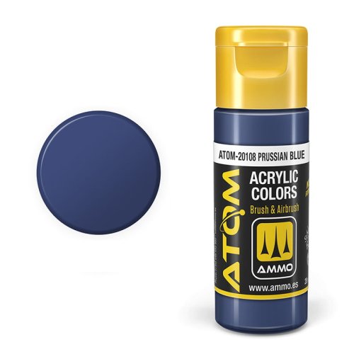 Go to product Ammo Mig 20108 - Atom Prussian Blue 20 ml