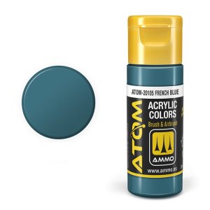 Ammo Mig 20105 - Atom French Blue 20 ml