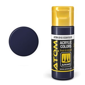 Ammo Mig 20102 - Atom Ocean Blue 20 ml