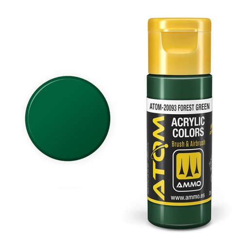 Go to product Ammo Mig 20093 - Atom Forest Green 20 ml