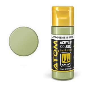 Ammo Mig 20086 - Atom Duck Egg Green 20 ml