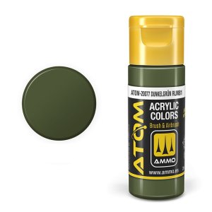 Ammo Mig 20077 - Atom Dunkelgrün RLM81 20 ml
