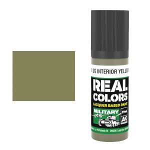 AK Interactive RC929 - US Interior Yellow Green 17 ml