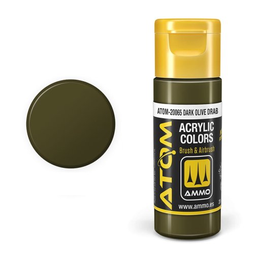 Go to product Ammo Mig 20065 - Atom Darl Olive Drab 20 ml