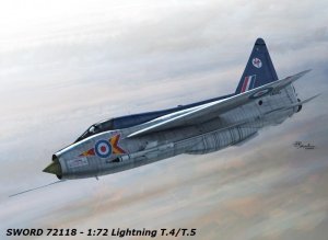 SWORD 72118 - 1:72 Lightning T.4/T.5