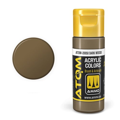 Go to product Ammo Mig 20050 - Atom Dark Wood 20 ml