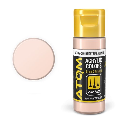 Go to product Ammo Mig 20040 - Atom Light Pink Flesh 20 ml